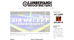 Desktop Screenshot of lumberyardmtb.com